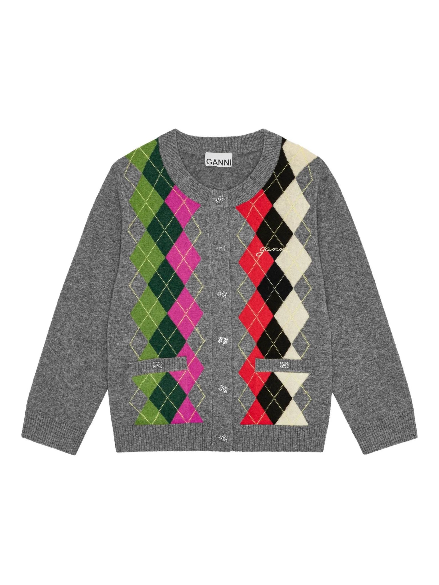 [GANNI] Cardigan FW25 K2512921