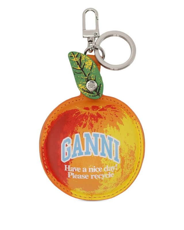 [GANNI] Keyring FW25 A6780515