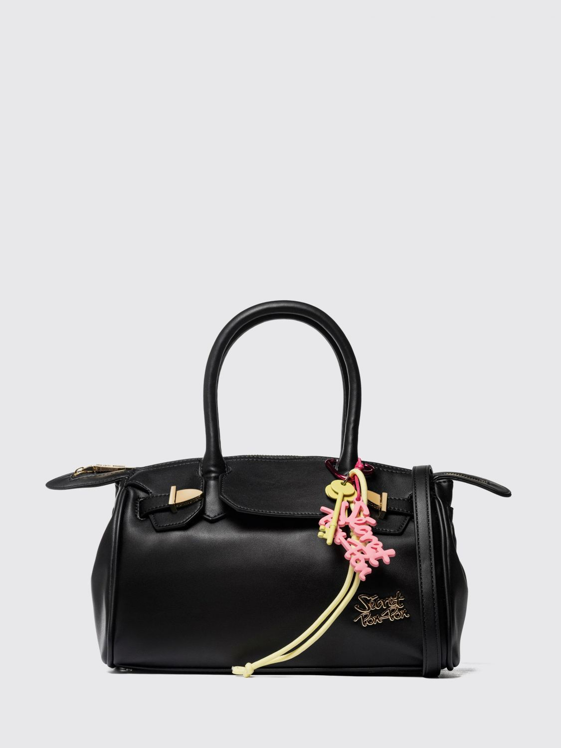 [SECRET PON-PON] Bag SS26 ALEXANDRA S Black