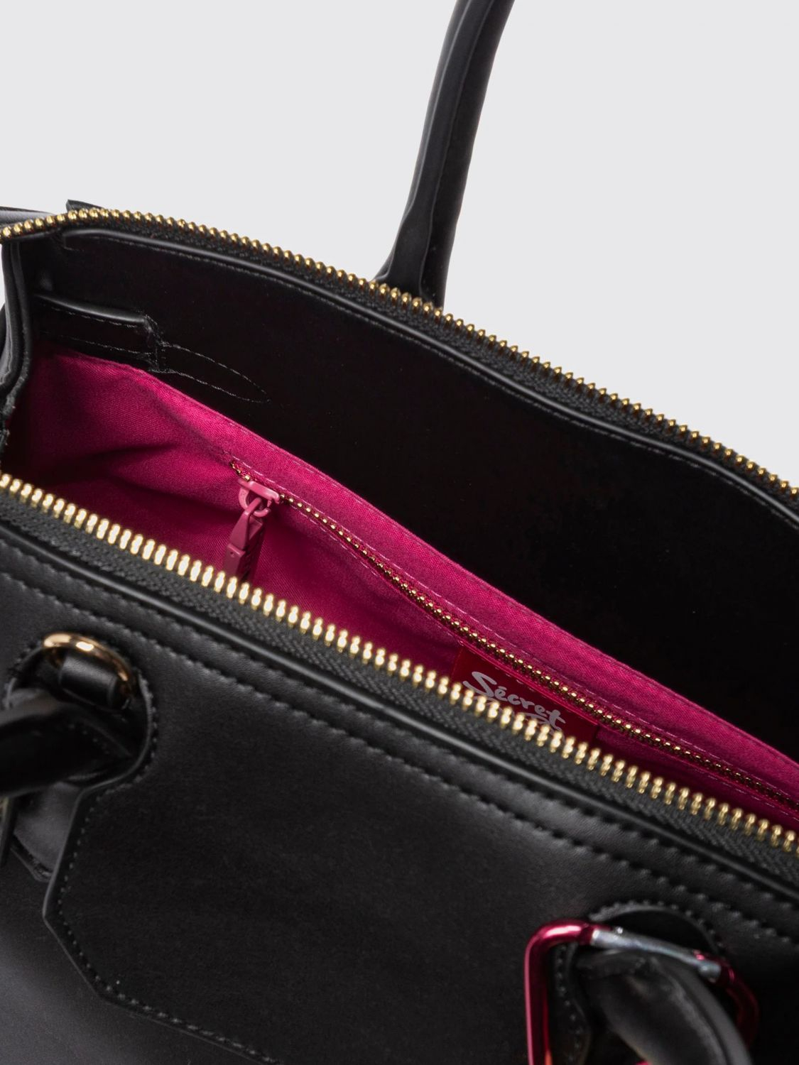 [SECRET PON-PON] Bag SS26 ALEXANDRA S Black