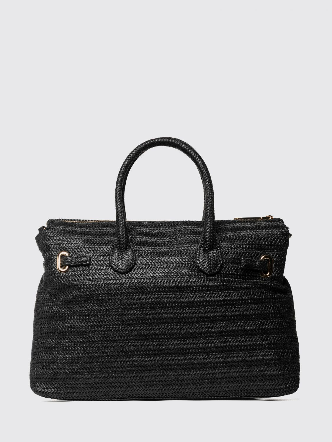 [SECRET PON-PON] Bag SS26 VICTORIA M STRAW Black
