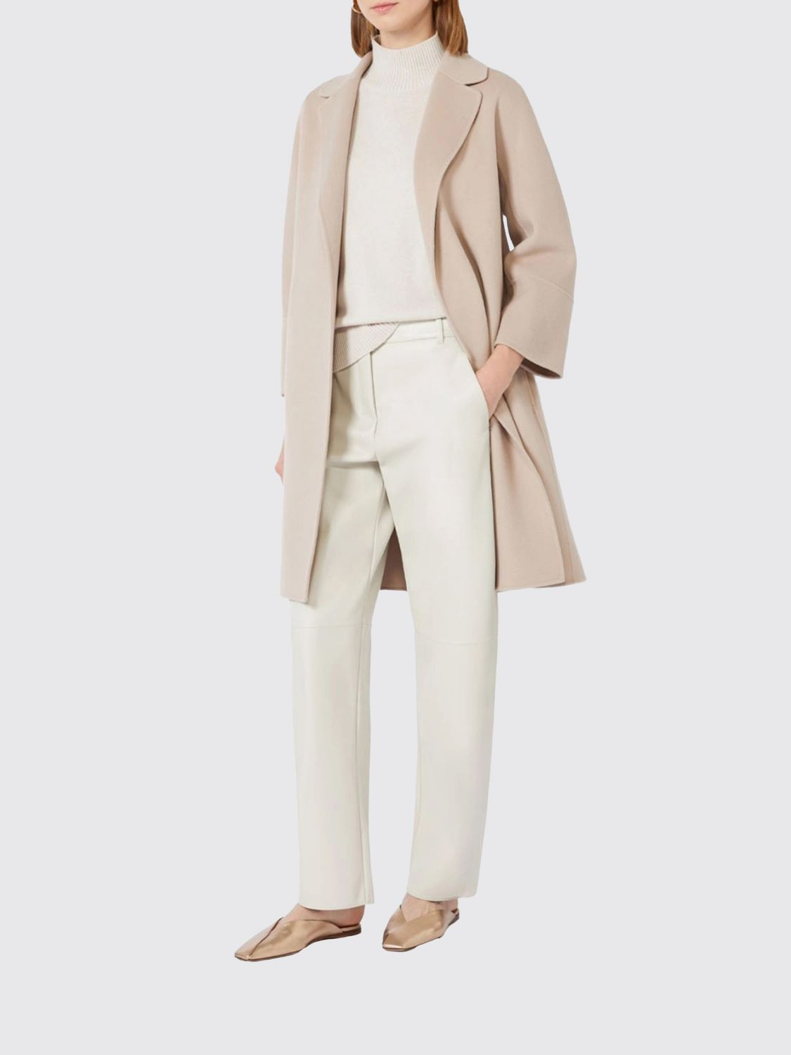 [S Max Mara] Coat SS26 2619011051600 051