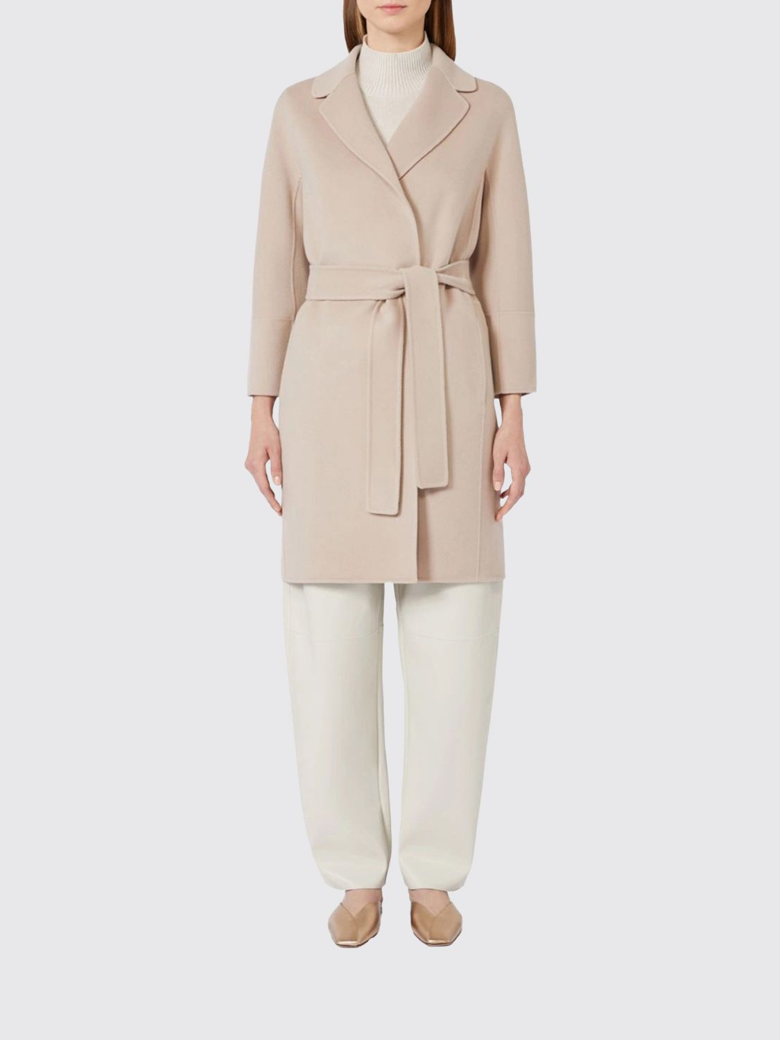 [S Max Mara] Coat SS26 2619011051600 051