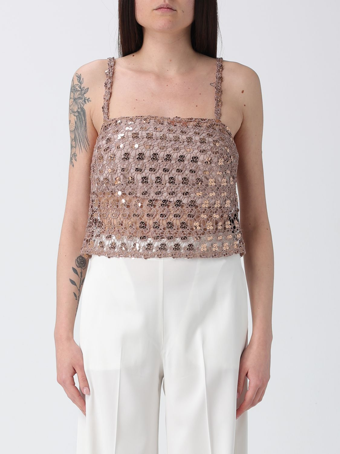 [H COUTURE] Tank top SS26 HM32234648 MOCHA MOUSSE
