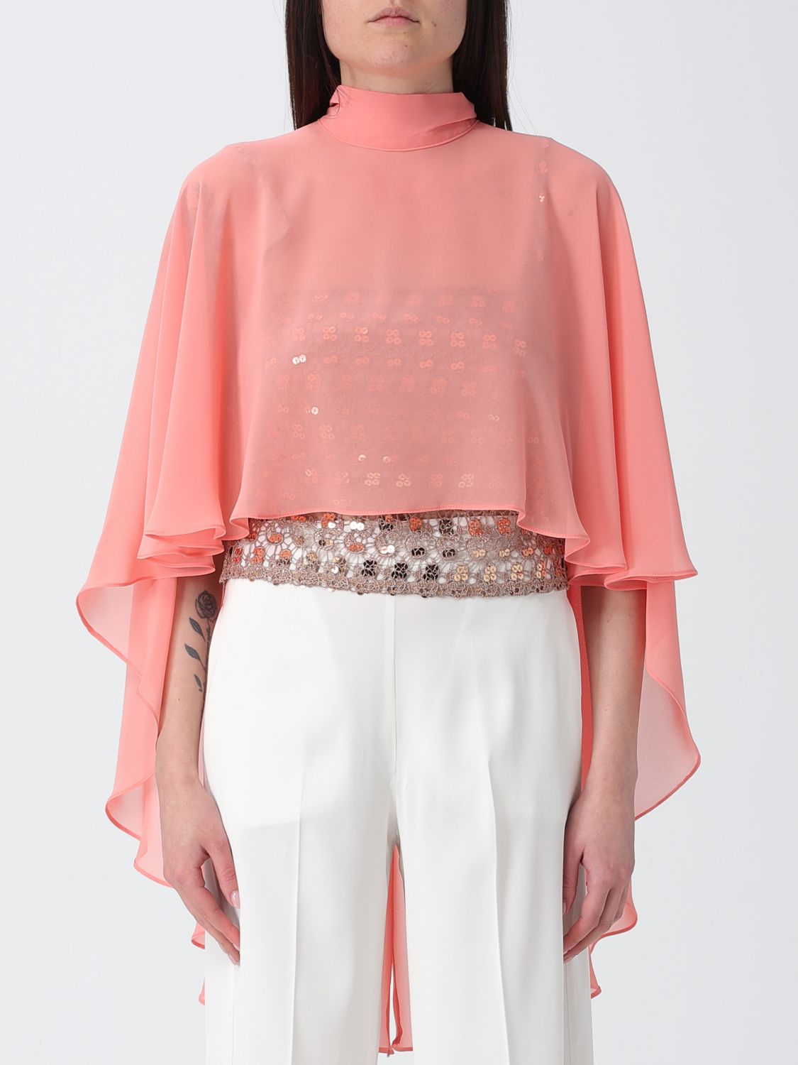 [H COUTURE] Blouse SS26 HM32154650 D/SALMONE FC