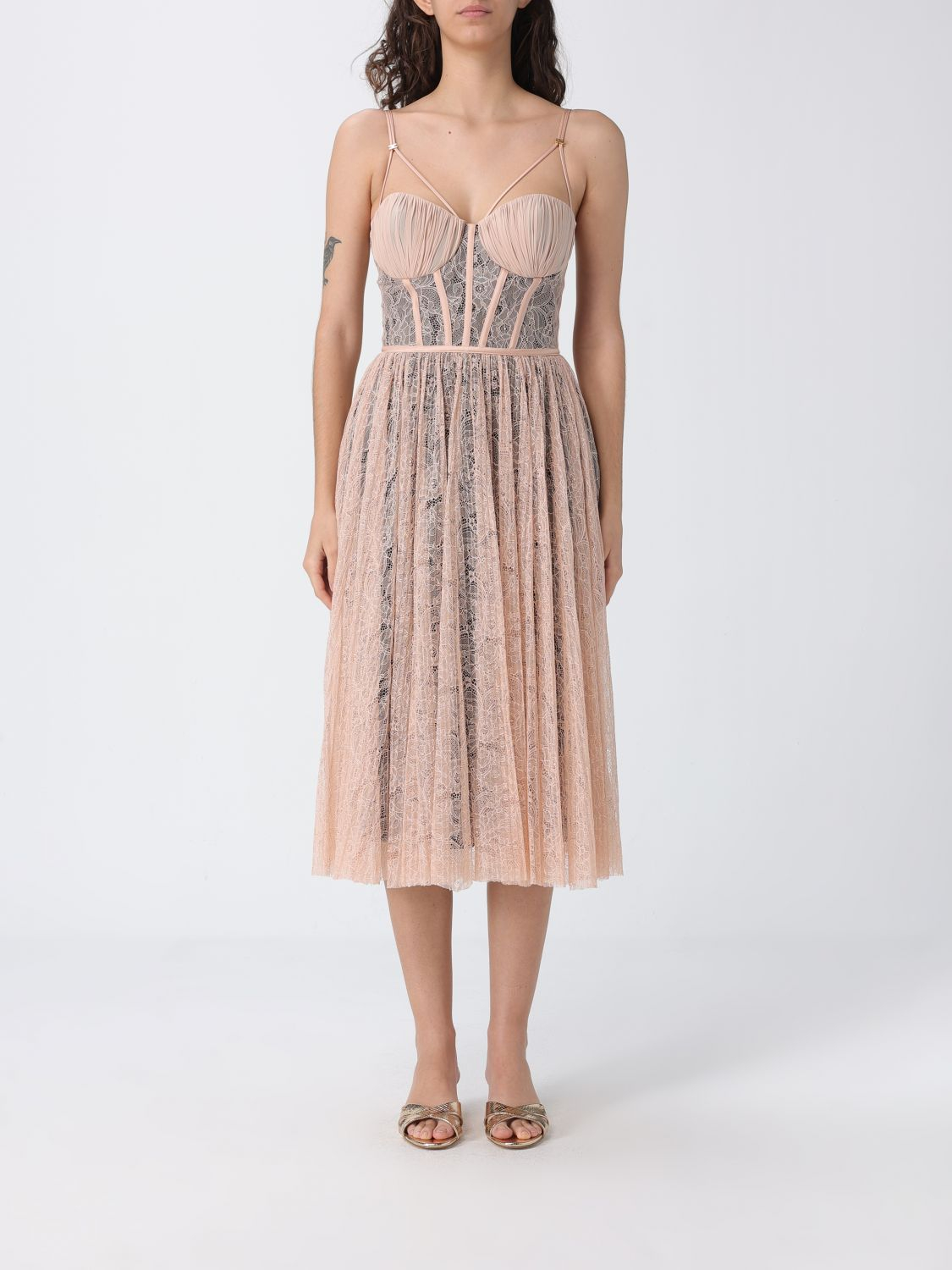 [ELISABETTA FRANCHI] Sleeveless dress SS26 AB97162E2 EM3