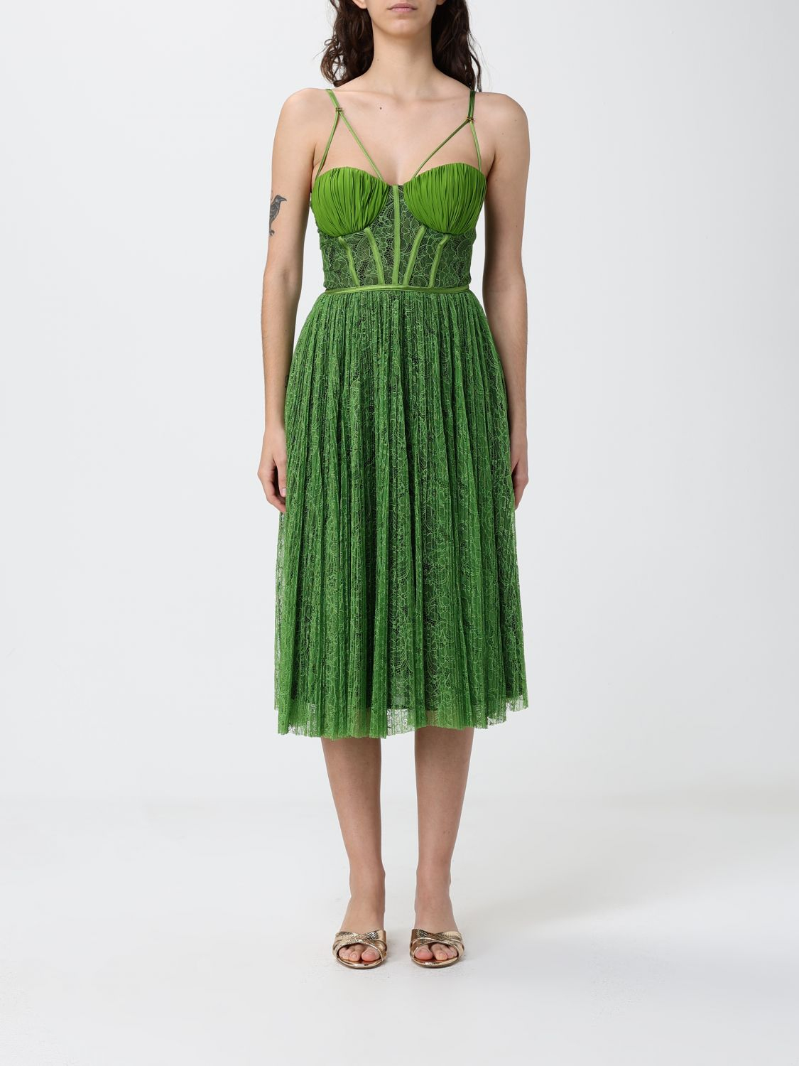 [ELISABETTA FRANCHI] Sleeveless dress SS26 AB97162E2 FA1