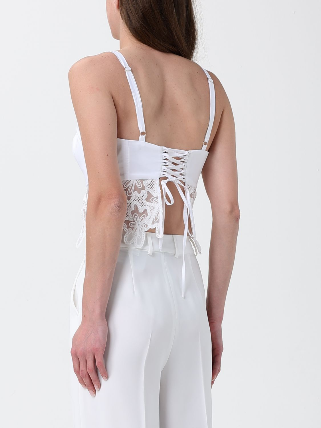 [HANITA] Tank top SS26 HM31704597 BIANCO