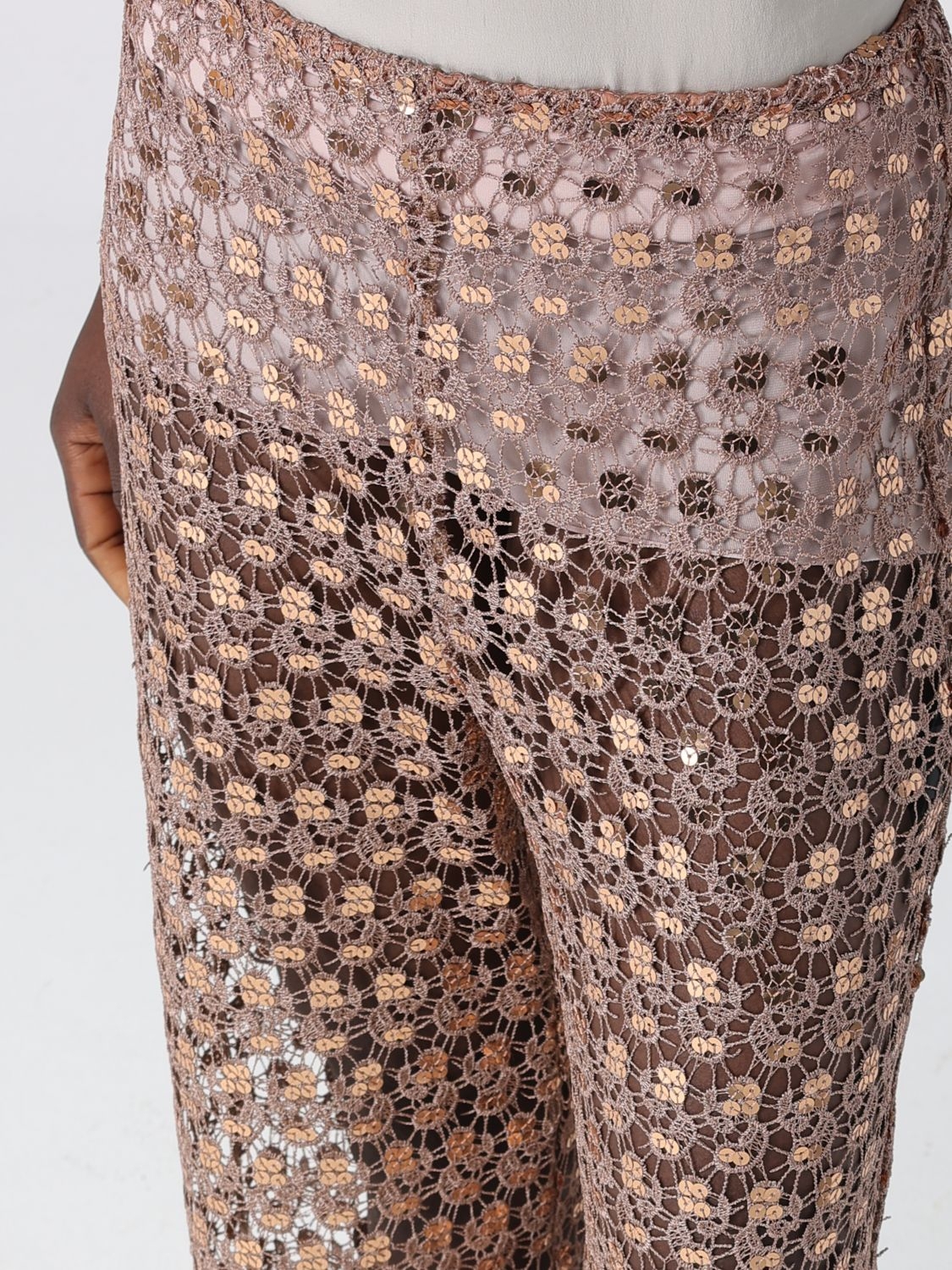 [H COUTURE] Trousers SS26 HP16734648 MOCHA MOUSSE