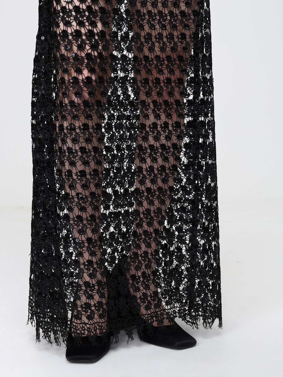 [H COUTURE] Long skirt SS26 HG10554648 NERO