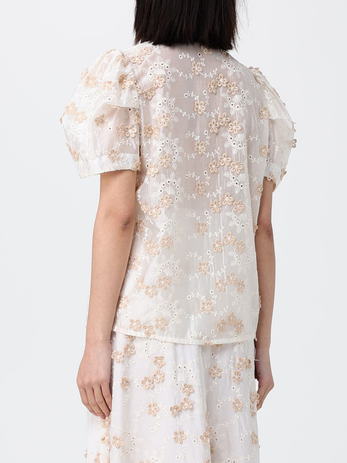 [HANITA] Shirts Long Sleeve SS26 HC6834583 BEIGE