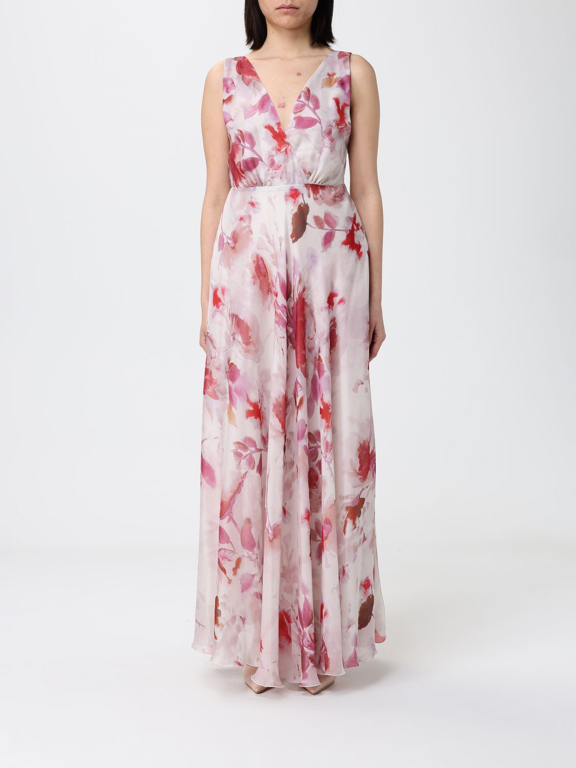 [HANITA] Sleeveless dress SS26 HV38144624 PANNA