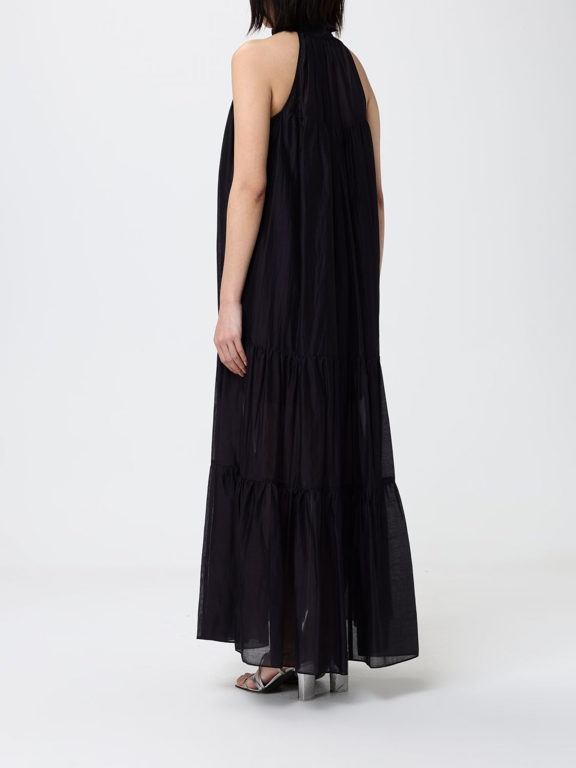 [HANITA] Sleeveless dress SS26 HV37874582 NERO