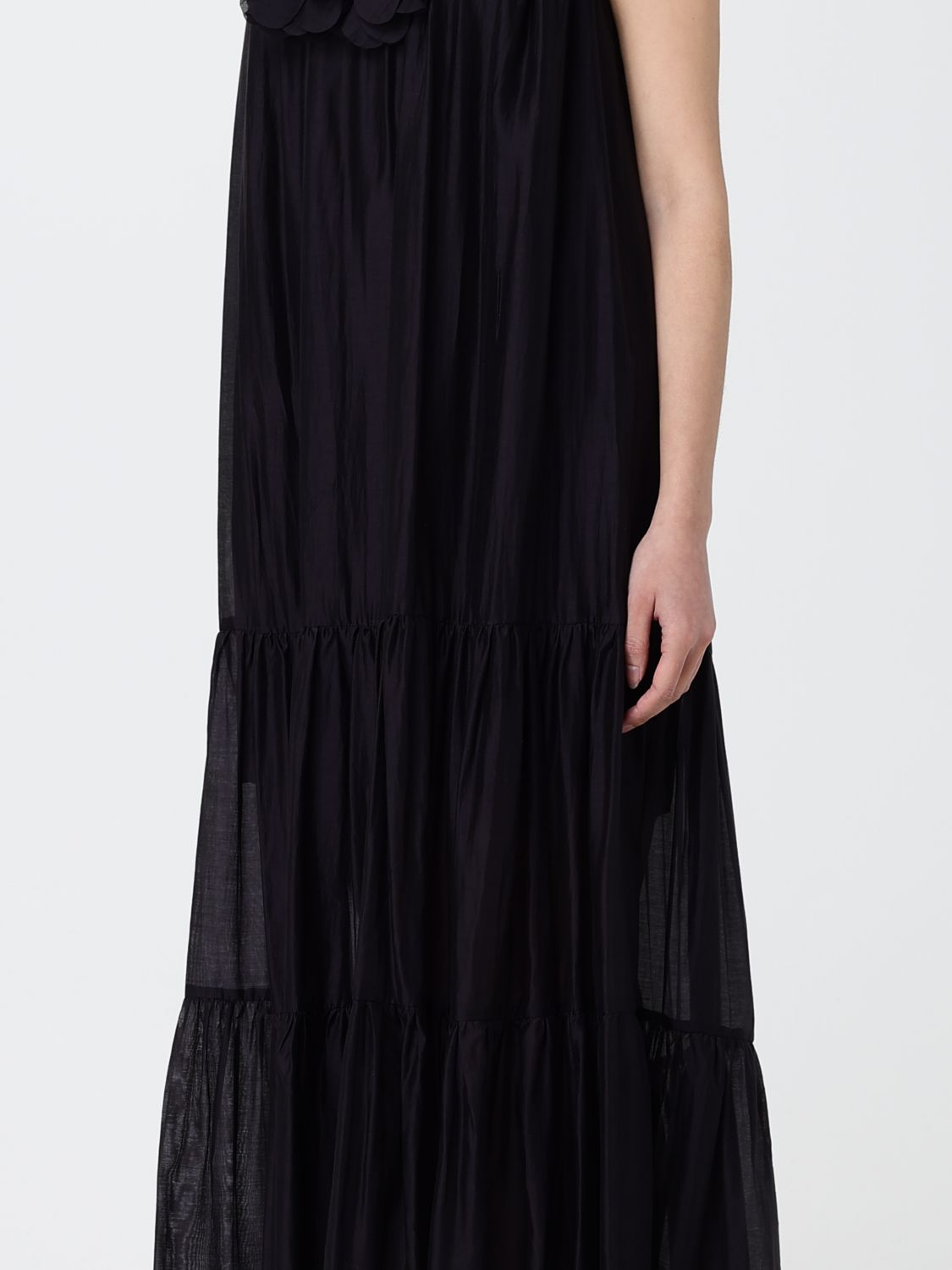 [HANITA] Sleeveless dress SS26 HV37874582 NERO