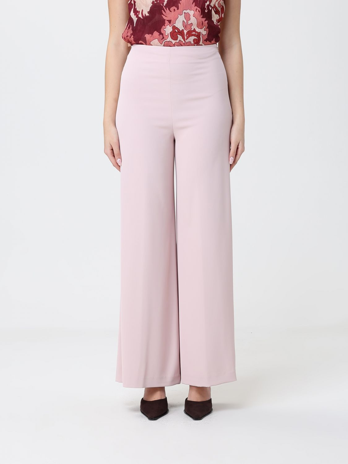 [HANITA] Trousers SS26 HP16514558 ROSA QUARZO
