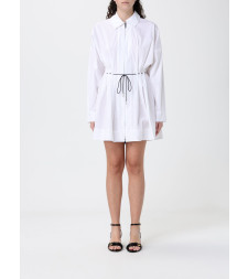 [Staud] Long sleeve dress SS26 R26R2180PO WHT