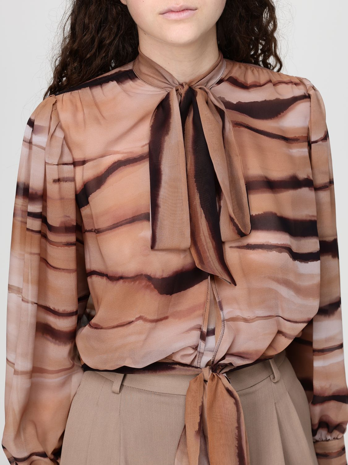 [ELISABETTA FRANCHI] Shirts Long Sleeve SS26 CA16062E2 470