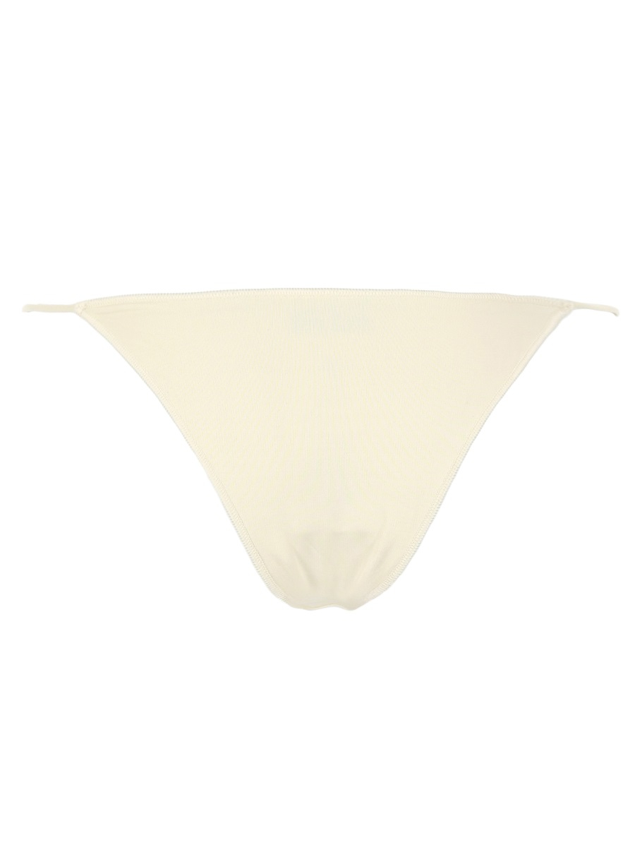 [LA REVECHE] Bikini SS26 ASHARBIKINI-BOTTOM_IVORY/RED