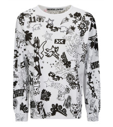 [CHOPOVA LOWENA] T-shirts Long Sleeve SS26 2456 BlackandWhite
