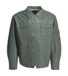 [Needles] Leather Jacket SS26 SX120A-Grey
