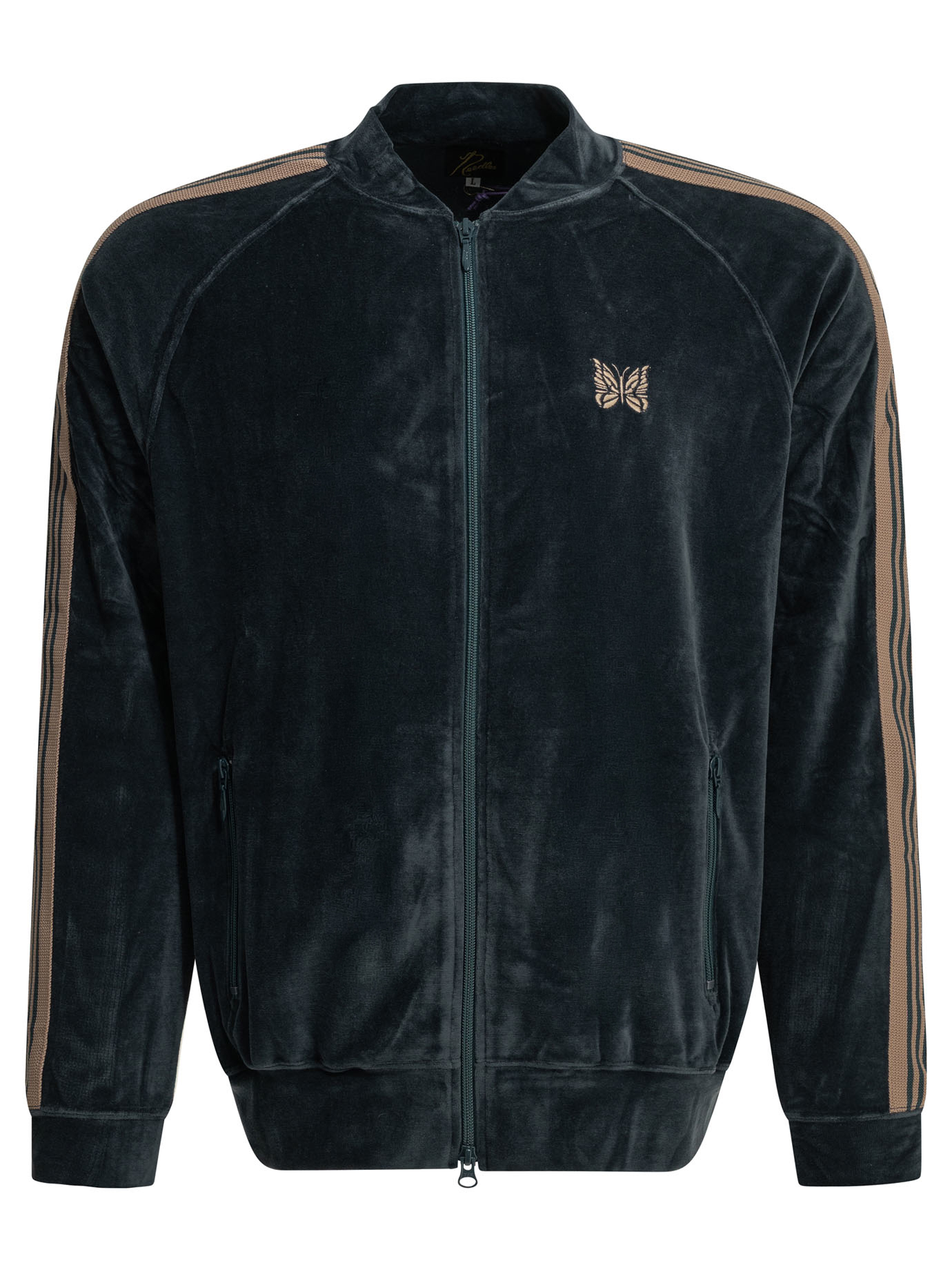 [Needles] Zip Up SS26 SX413A-Steel Blue