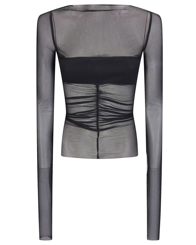 [Rick Owens] T-shirts Long Sleeve SS26 RO01F6274 09