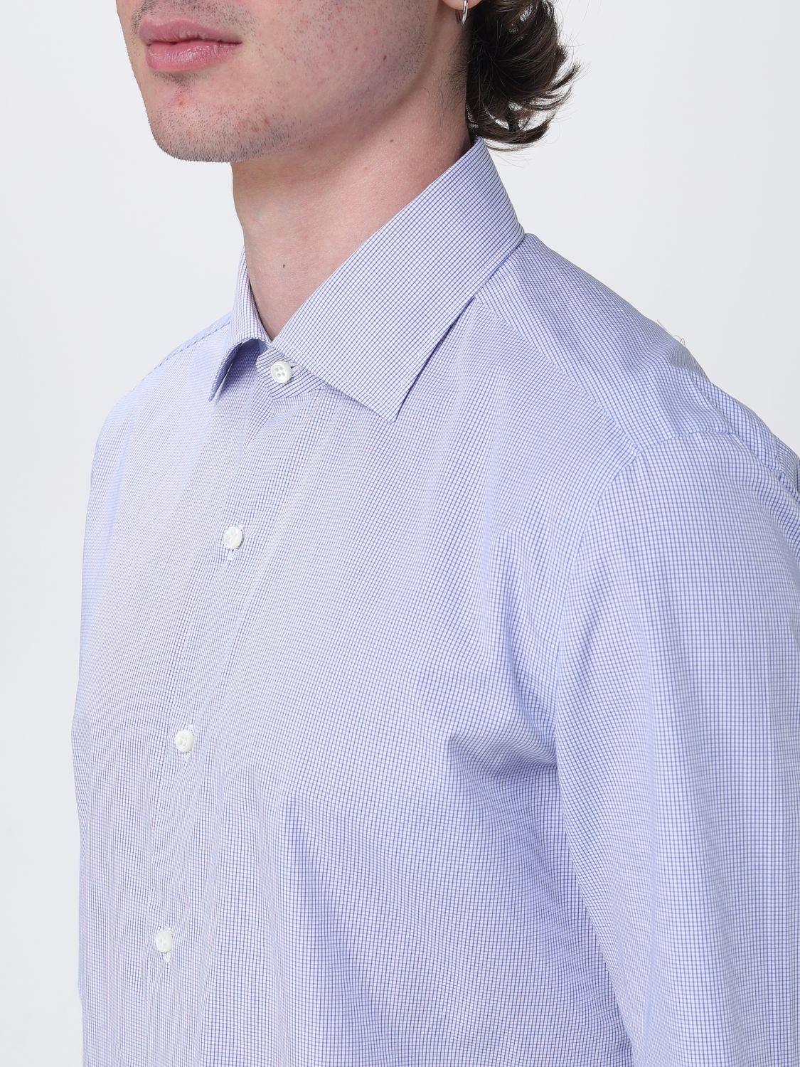 [Luigi Borrelli] Shirts Long Sleeve SS26 PS10004 40