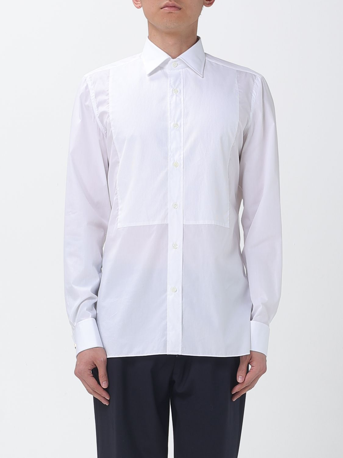 [Luigi Borrelli] Shirts Long Sleeve SS26 SAN FERDINANDO 1