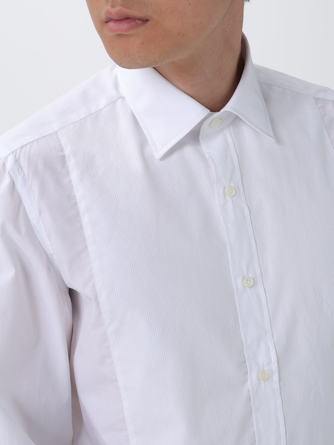 [Luigi Borrelli] Shirts Long Sleeve SS26 SAN FERDINANDO 1