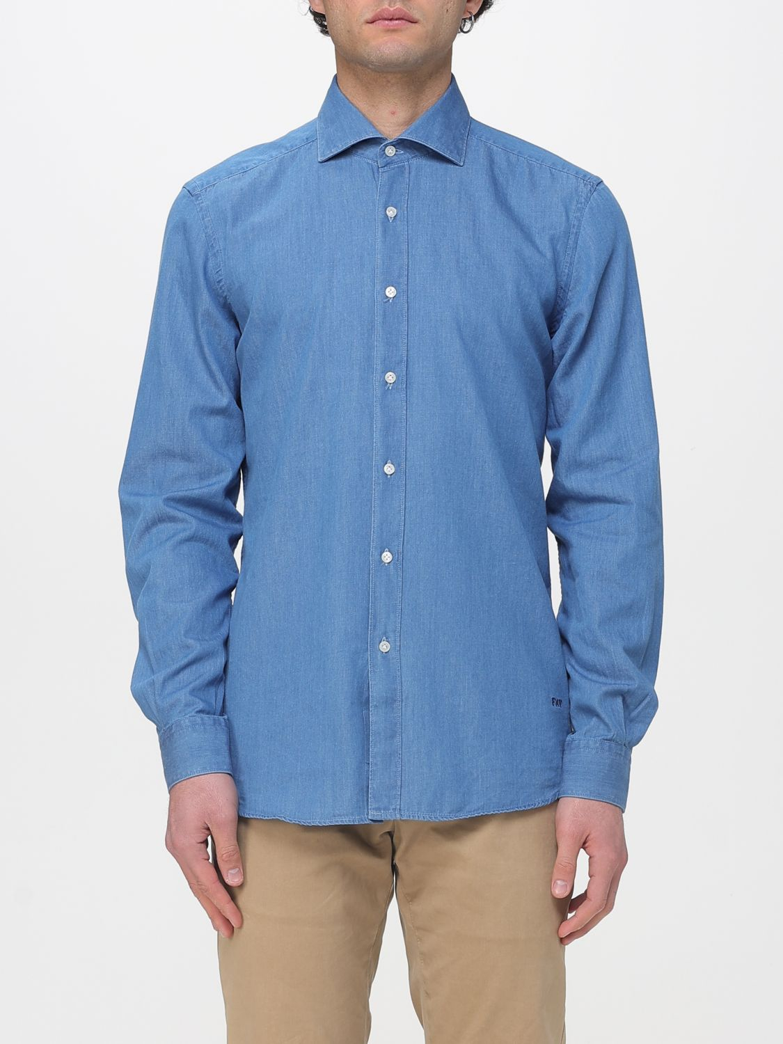 [Fay] Shirts Long Sleeve SS26 NCMA152115LMJP U200
