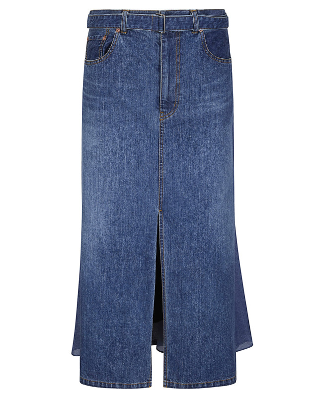 [Sacai] Long skirt SS26 2608470 401