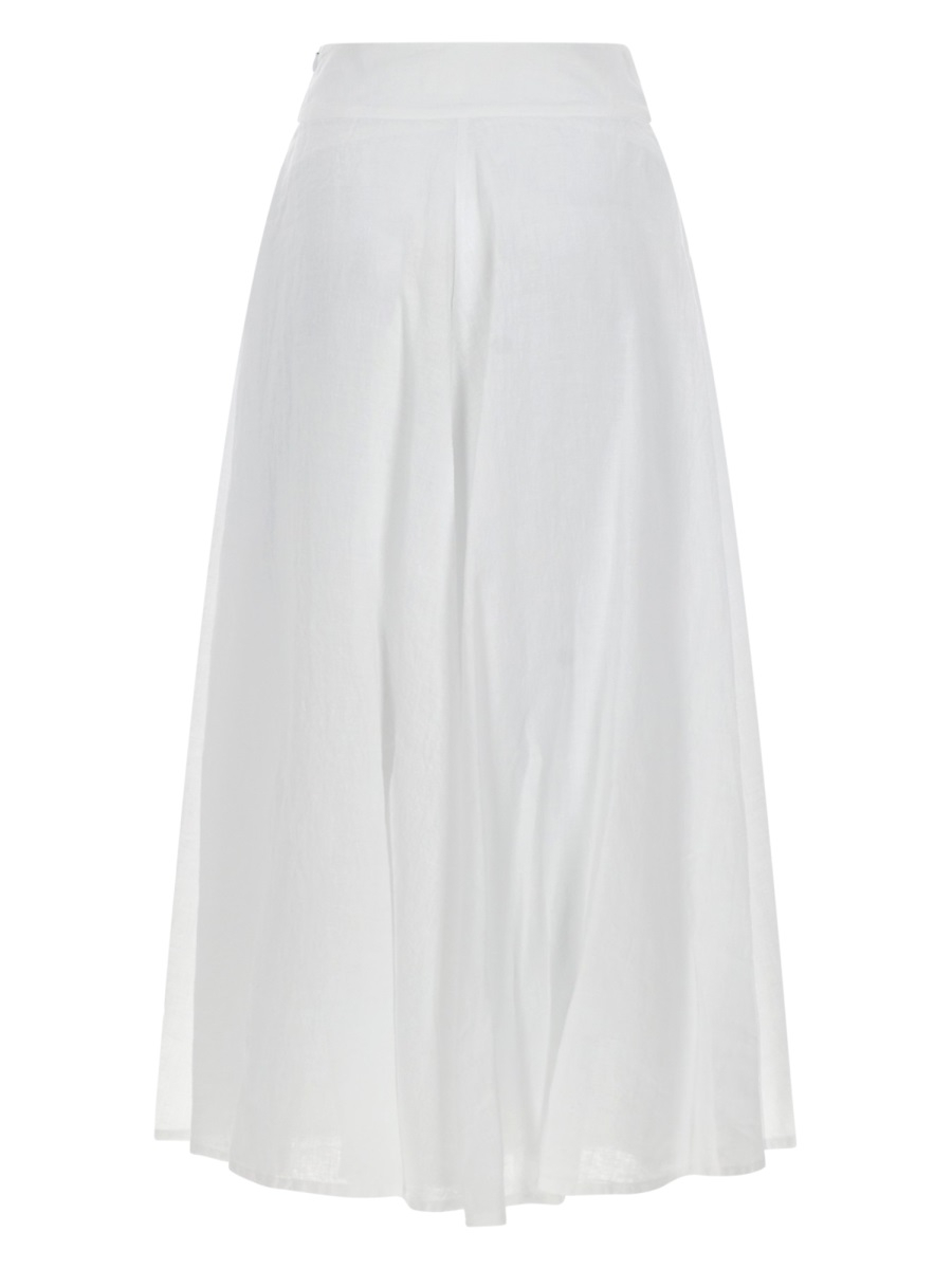 [120% LINO] Long skirt SS26 33ALIW59AF_000B317000050
