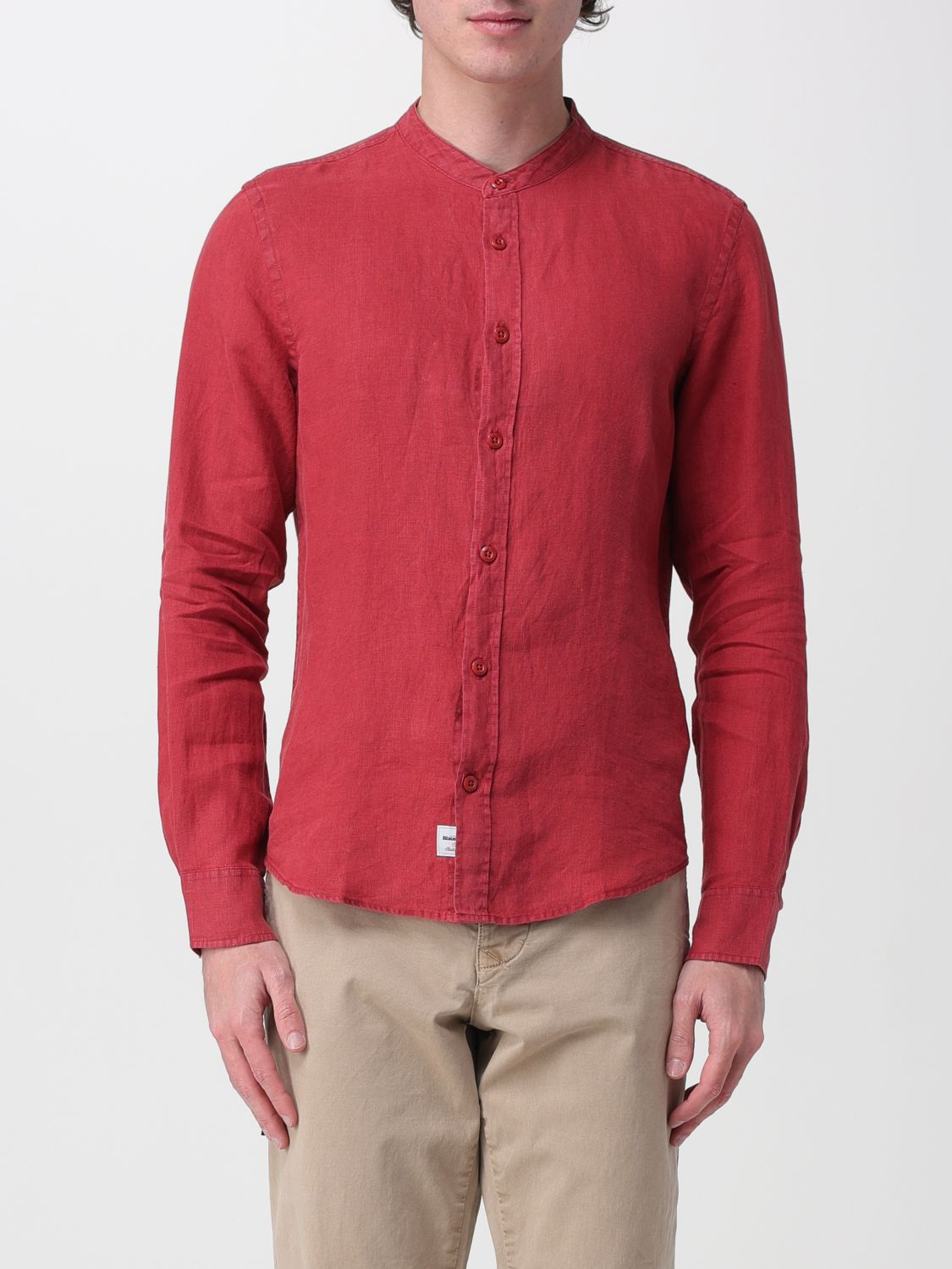 [BLAUER] Shirts Long Sleeve SS26 BLUS01126007453 483