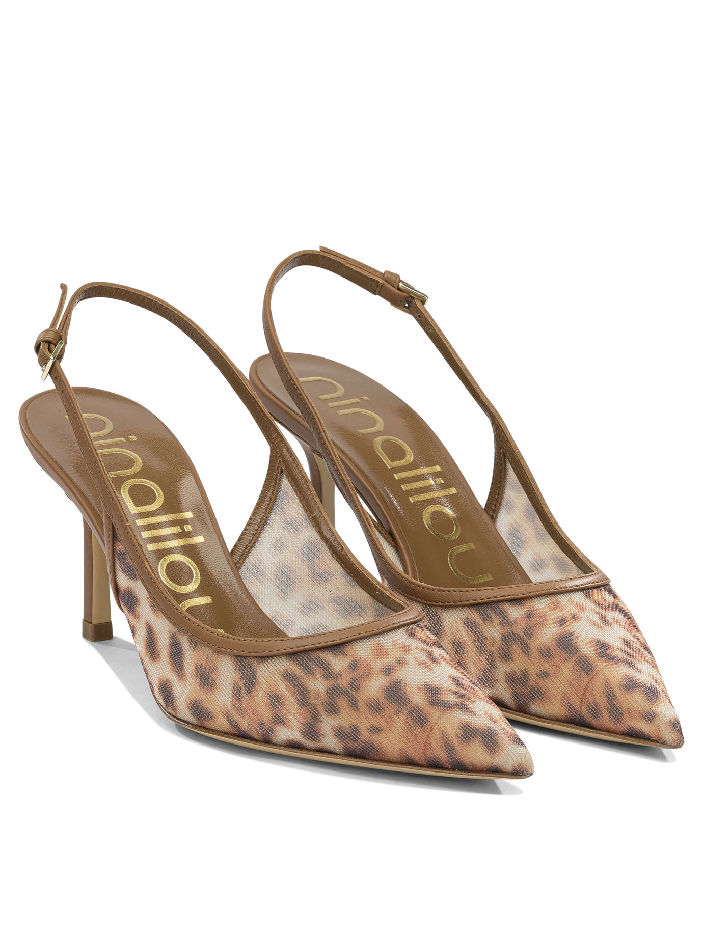 [Ninalilou] Slingback SS26 361208NAPPA COGNAC
