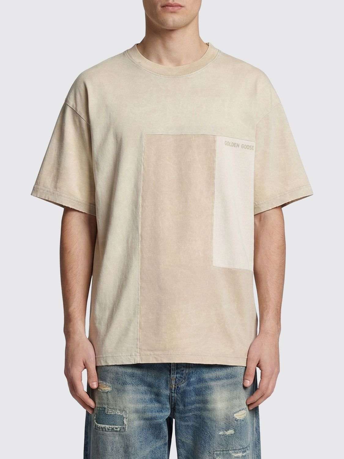[Golden Goose] T-shirts Short Sleeve SS26 GMP01535P002365 12389