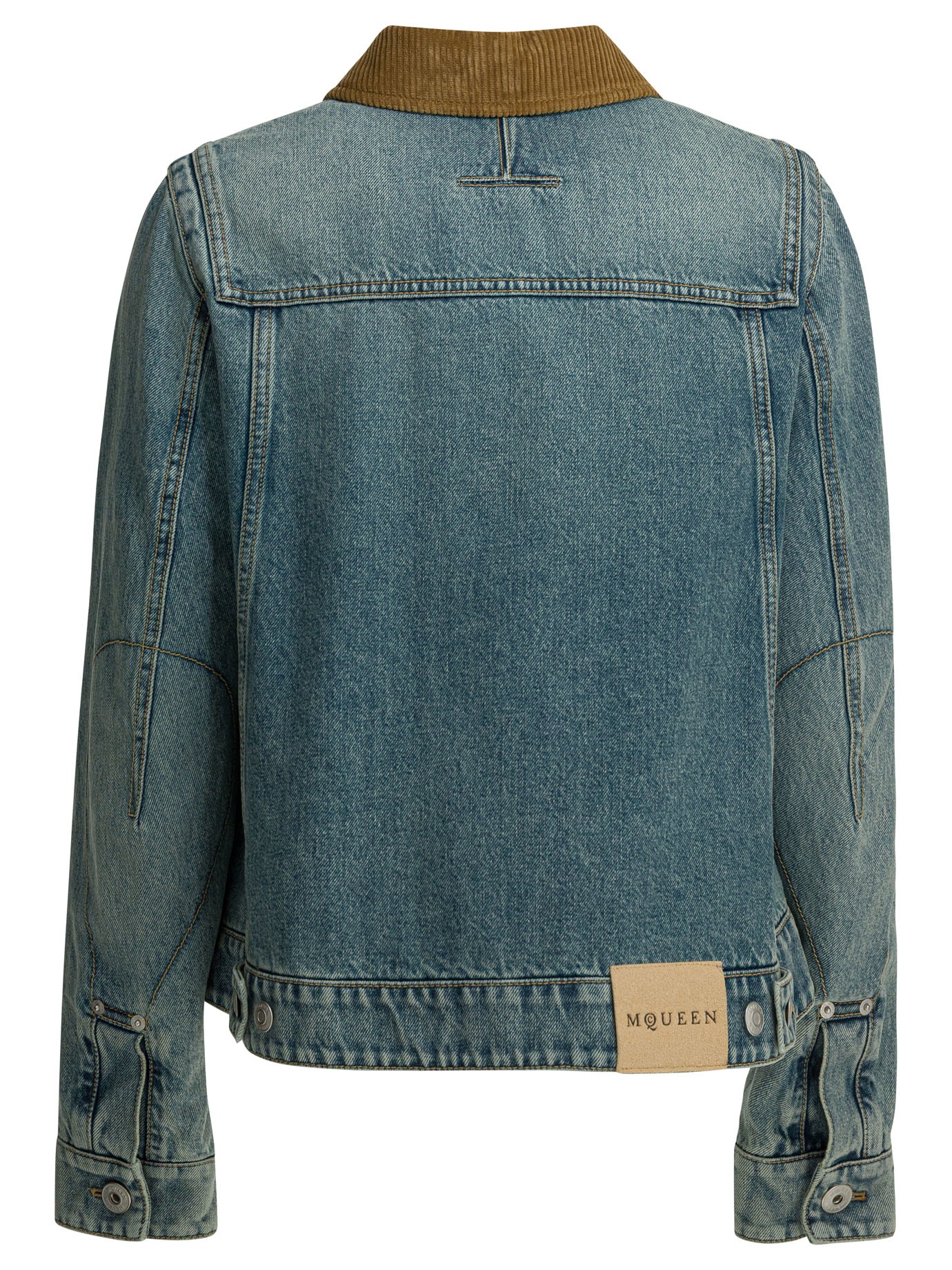 [McQueen] Denim Jacket SS26 852182QMAD04383