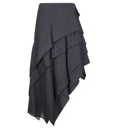 [YOHJI YAMAMOTO] Long skirt FW25 FLS07121 1