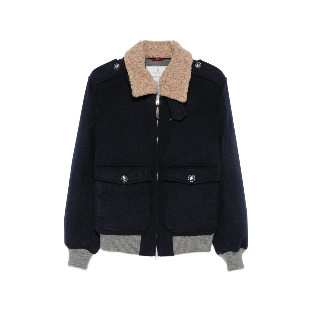 [Brunello Cucinelli] Bomber Jacket FW26 MM4006003  C406