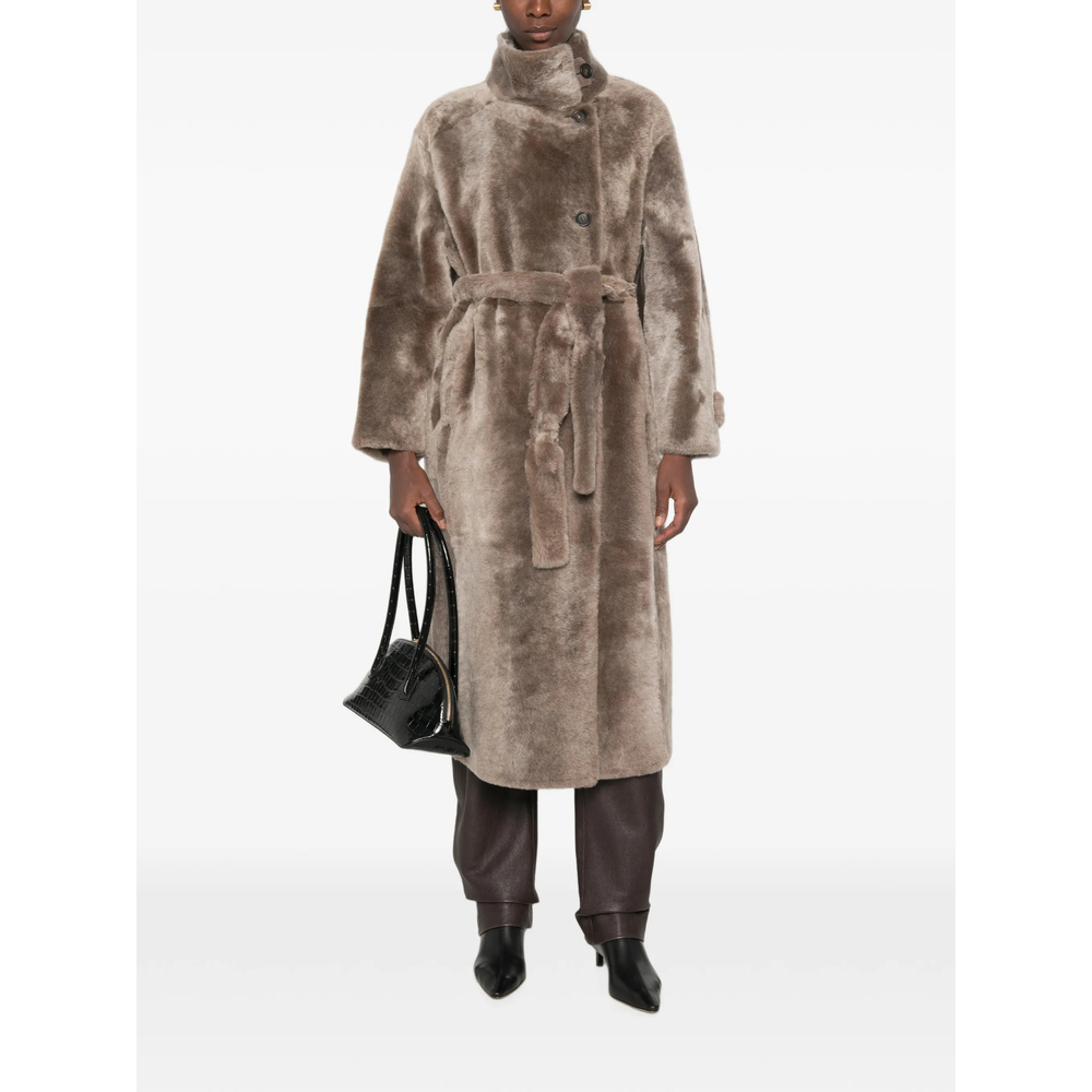 [Brunello Cucinelli] Leather Jacket FW26 MPMRA9794  C9807