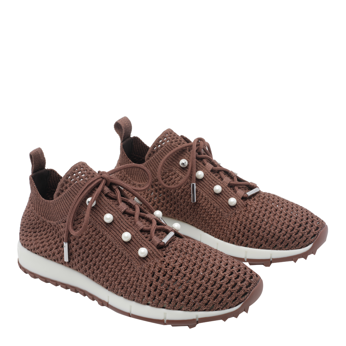 [Jimmy Choo] Sneakers FW26 VELESQEHCHOCOLATE/BRONZE