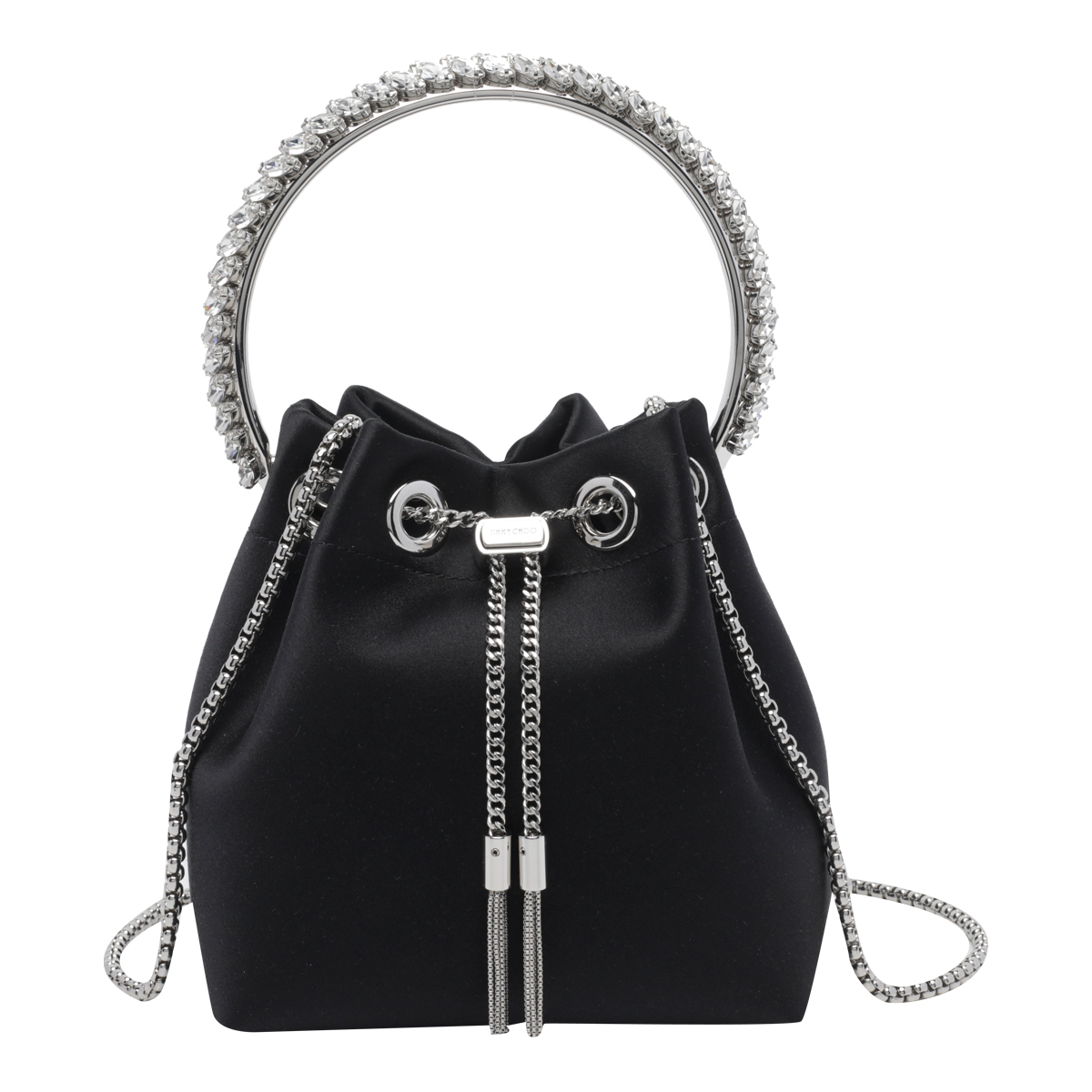 [Jimmy Choo] Tote bag FW26 BON BONVKMBLACK/CRYSTAL