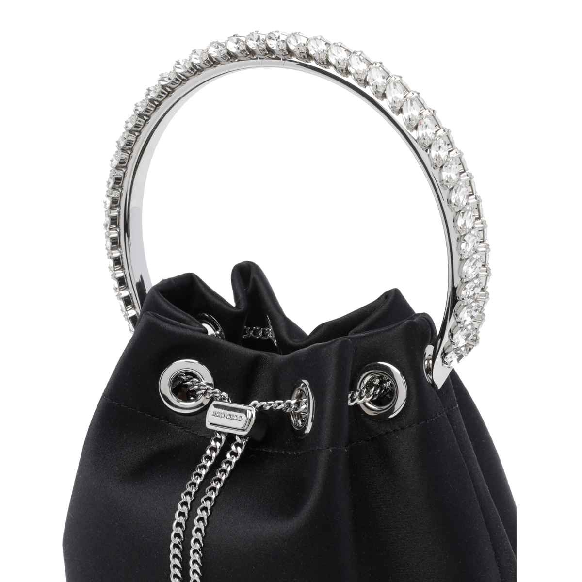 [Jimmy Choo] Tote bag FW26 BON BONVKMBLACK/CRYSTAL