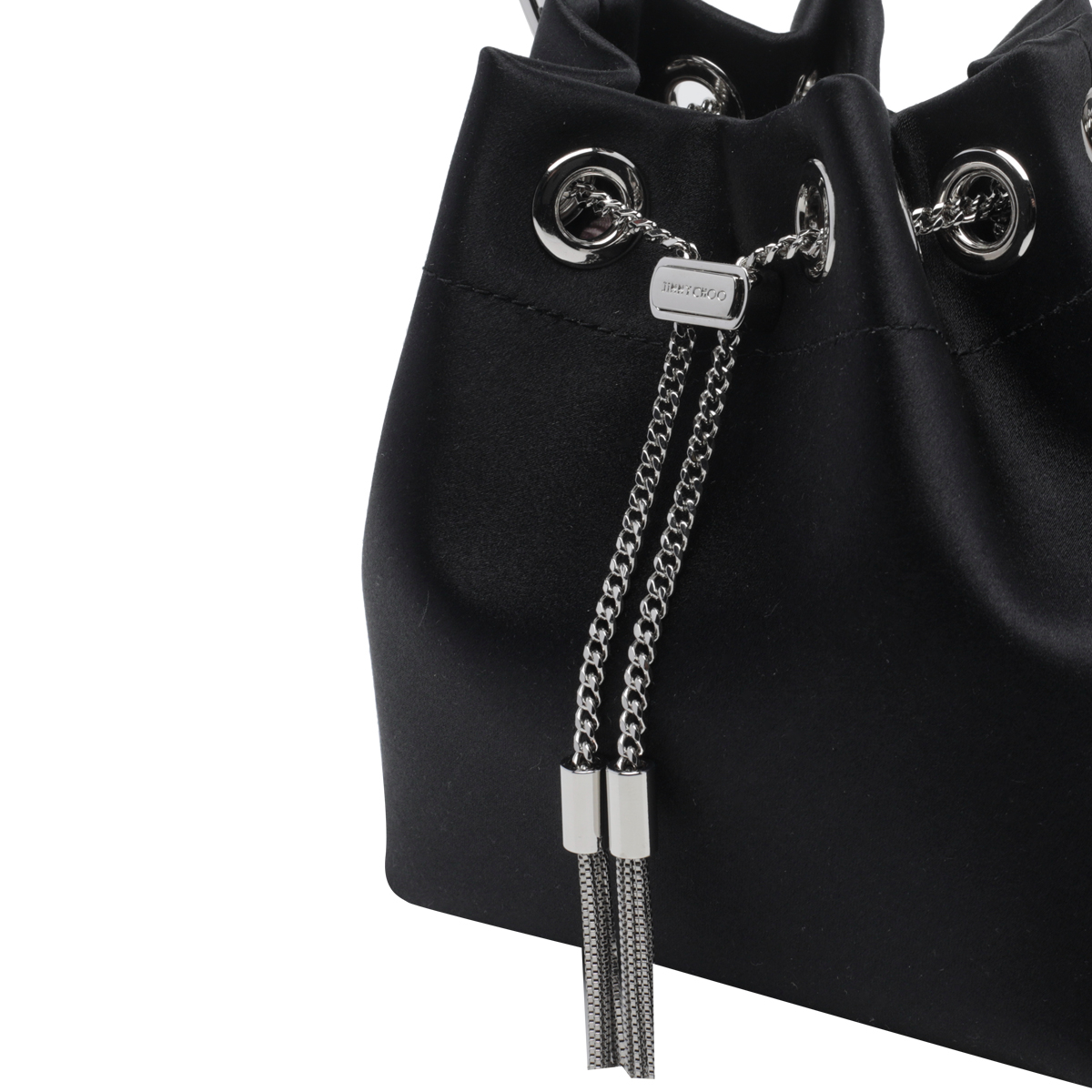 [Jimmy Choo] Tote bag FW26 BON BONFUQBLACK/SILVER
