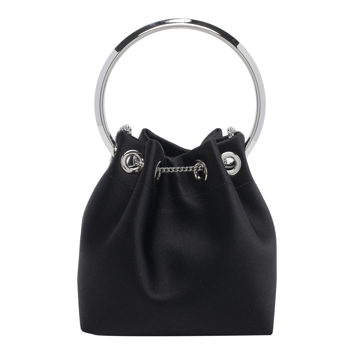 [Jimmy Choo] Tote bag FW26 BON BONFUQBLACK/SILVER