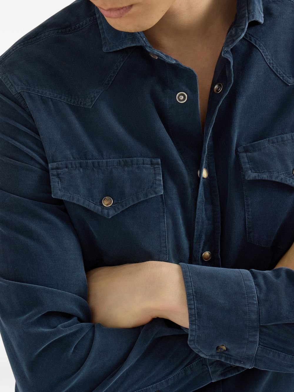 [Brunello Cucinelli] Shirts Long Sleeve FW26 ML6884008C7063