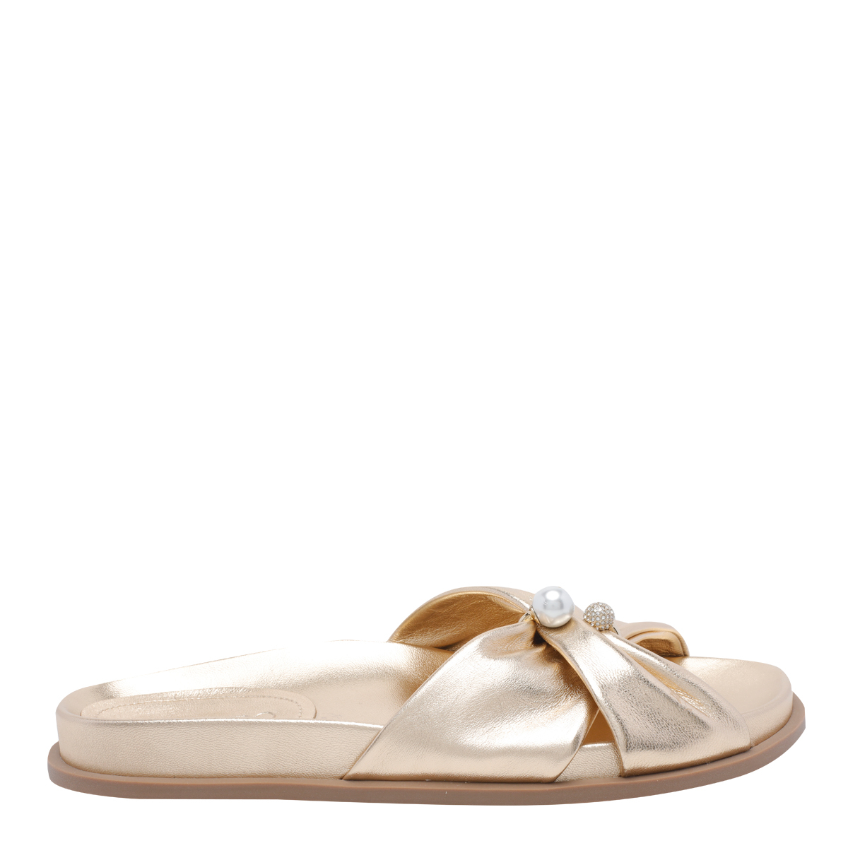 [Jimmy Choo] Sandals FW26 RAFI FLATMNAGOLD
