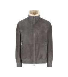 [Brunello Cucinelli] Leather Jacket FW26 MPMCU1737C9873