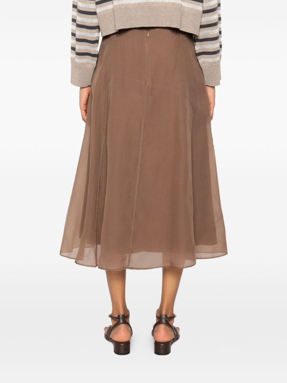 [Brunello Cucinelli] Midi skirt FW26 MP940G3877C832