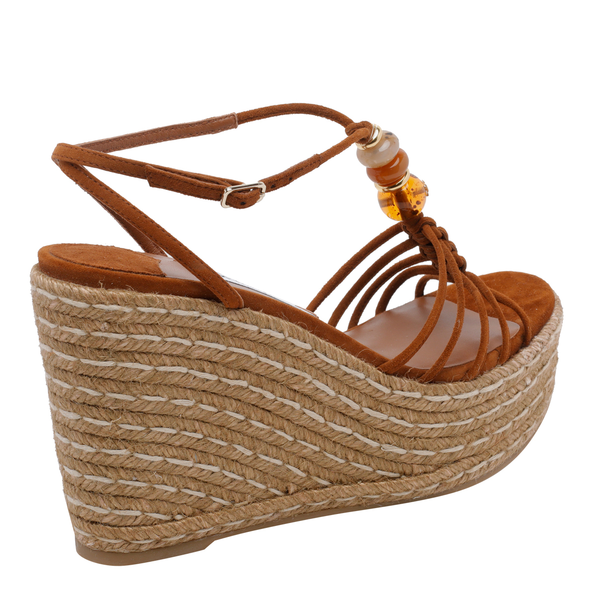 [Jimmy Choo] Sandals FW26 LEMI WEDGE 100IPVTAN MIX