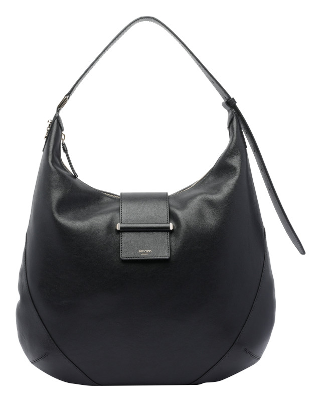 [Jimmy Choo] Tote bag FW26 BAR HOBO/MBKLBLACK/SHINY GOLD